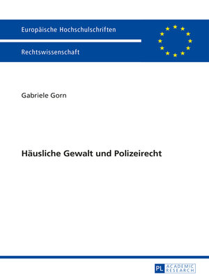 cover image of Haeusliche Gewalt und Polizeirecht